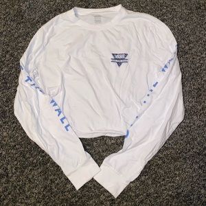 Vans off the wall cropped tee